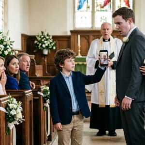 A Little Boy Stopped The Wedding And Said The Bride Knew His Sick Mother. Then He Played A Video That Froze The Groom