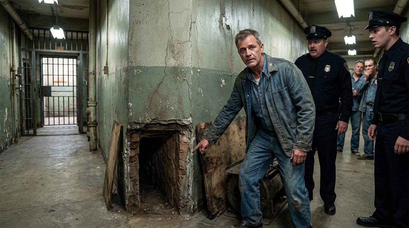 After Twenty Years In Prison, He Was Granted Freedom. Then He Refused To Leave And Revealed The Tunnel Everyone Had Forgotten