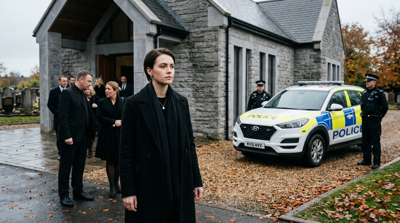 Ava Didn’t Cry At Her Mother’s Funeral. Then Police Revealed They Were Already Outside