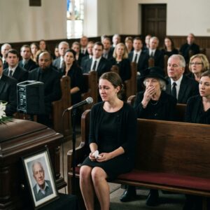 Everyone Thought The Daughter Came For The Inheritance. Then Her Father’s Final Recording Played At The Funeral