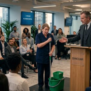 Everyone Treated The Office Cleaner Like She Was Invisible. Then The CEO Said She Was The Reason The Company Existed