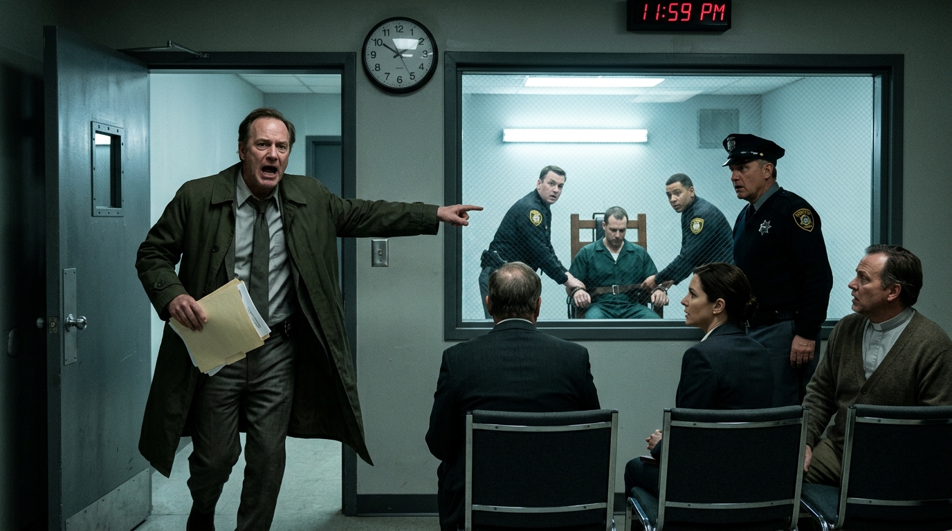 Seconds Before The Execution, A Detective Burst Into The Room Screaming: “He’s Innocent.”
