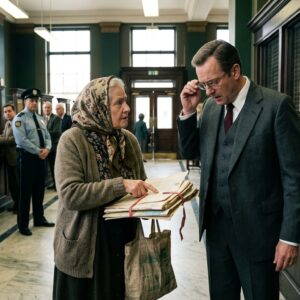 The Bank Manager Tried To Throw The Old Woman Out. Then Her Documents Proved She Owned The Land Under The Building