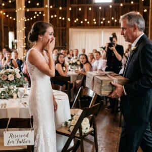 The Bride Saved An Empty Chair For Her Father. Then He Arrived With A Box Of Letters Her Stepfather Had Hidden For Years