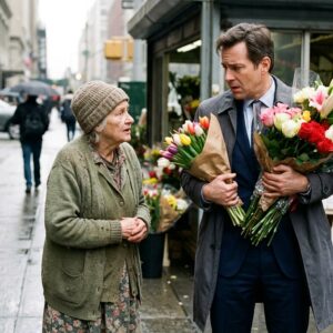 The Businessman Bought Every Flower Just To Make The Poor Woman Leave. Then She Said They Were For His Dead Wife