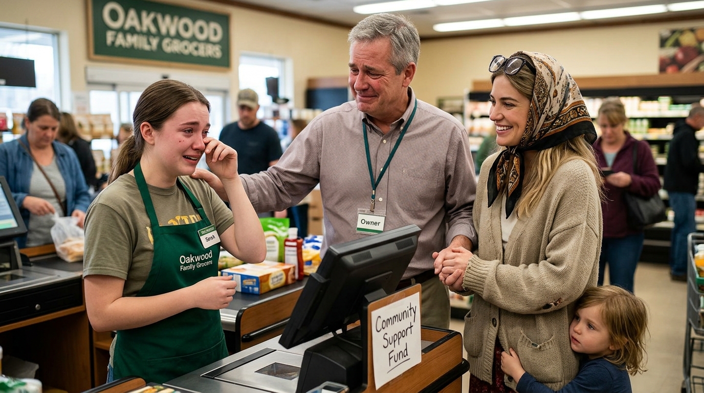 The Cashier Was Fired For Paying A Mother’s Bill. Then The Store Owner Revealed The Mother Was His Daughter In Disguise