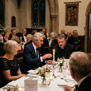 The Church Hid The Cleaning Woman During The Donors’ Dinner. Then The Millionaire Asked Where She Was