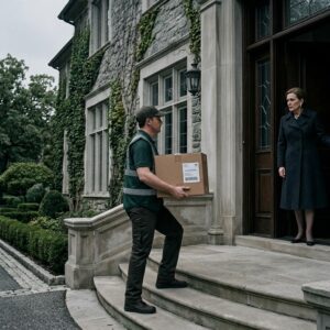 The Delivery Man Came To The Mansion With One Box. Then DNA Proved The Family Had Thrown Away Their Own Blood