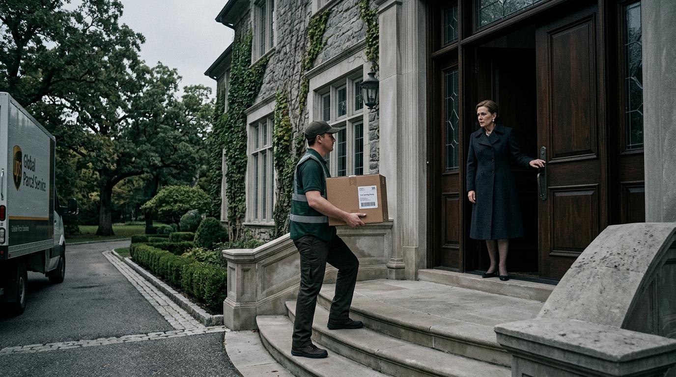 The Delivery Man Came To The Mansion With One Box. Then DNA Proved The Family Had Thrown Away Their Own Blood