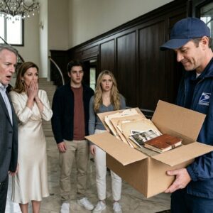 The Delivery Man Was Humiliated At The Mansion. Then He Opened A Package That Made The Rich Family Freeze
