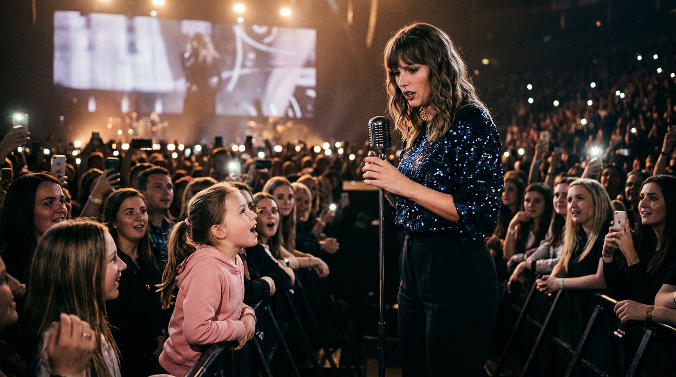 The Famous Singer Forgot Her Own Song. Then A Little Girl In The Front Row Sang The Lyrics That Were Buried Fifteen Years Ago