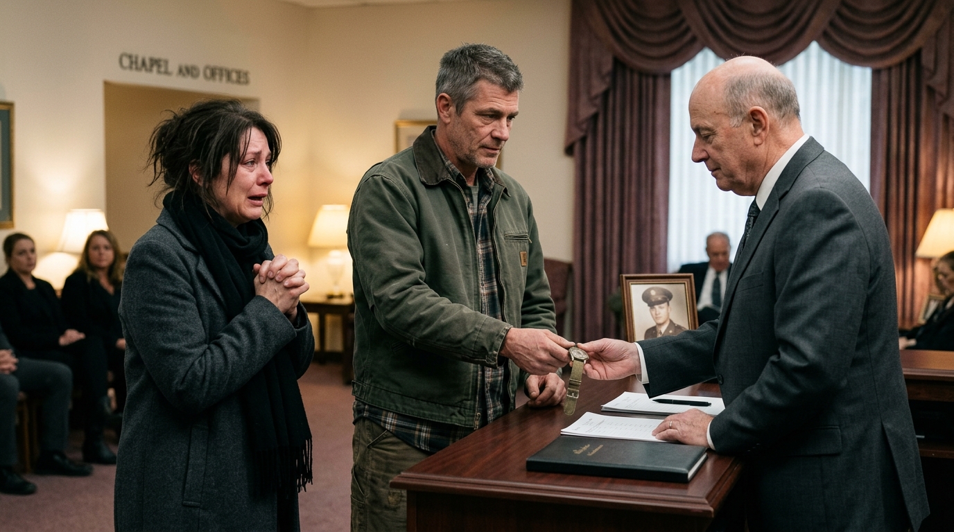 The Funeral Home Refused To Release Her Father’s Body. Then A Stranger Paid With The Military Watch Her Father Once Wore
