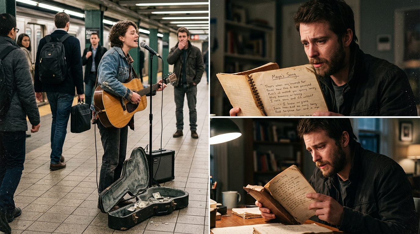 The Girl Sang His Missing Sister’s Song In The Subway. Then The Producer Found The Truth Buried In An Old Notebook