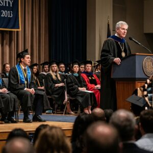 The Graduate Made His Cleaner Mother Sit In The Back. Then The University President Revealed Who Paid For His Degree