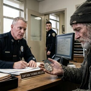 The Homeless Man Said The Old Badge Was His. Then The Police Captain Realized He Had Arrested A Legend