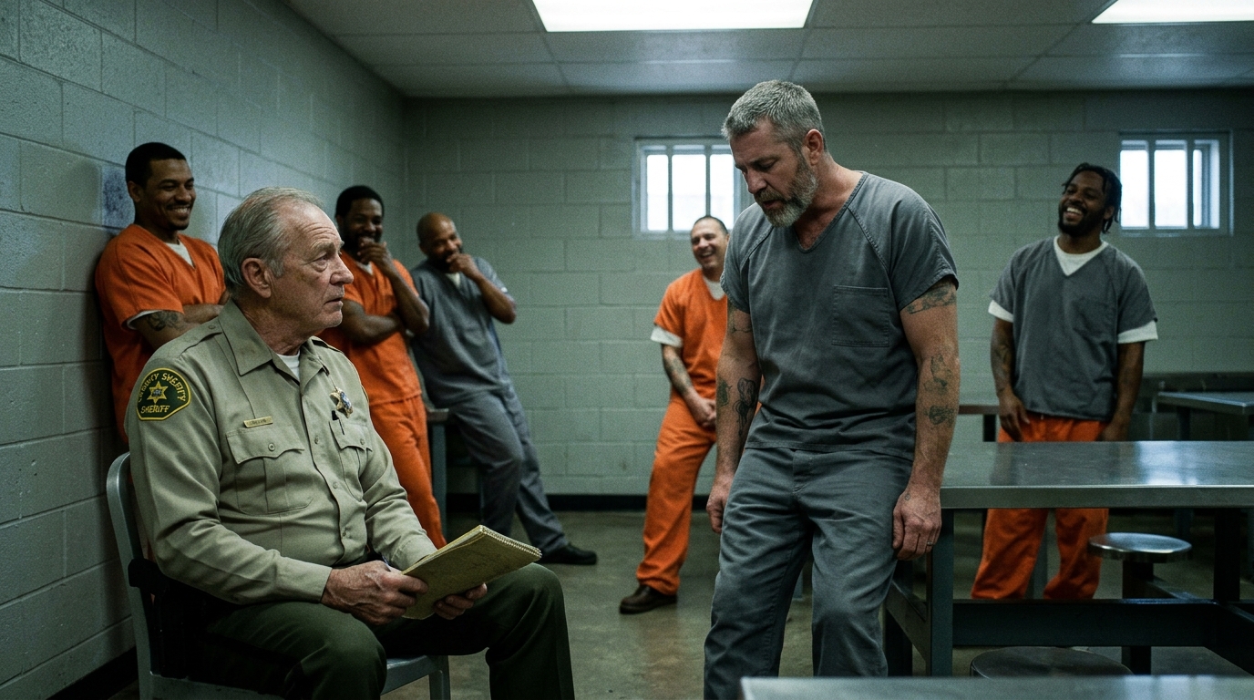 The Inmates Laughed When The Old Cop Asked Them To Sing. Then One Prisoner Sang A Song From A Crime Scene Twenty Years Ago