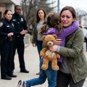 The Little Girl Ran To The Woman They Called A Kidnapper. Then The Teddy Bear Proved Who Her Real Mother Was
