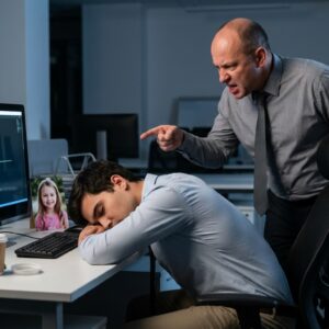 The Manager Called Him Lazy For Sleeping At Work. Then The CEO Learned He Had Saved The Company While Caring For His Sick Daughter
