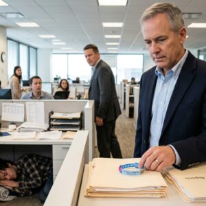 The Manager Mocked The Employee Who Slept Under His Desk. Then The CEO Found A Children’s Hospital Bracelet Beside His Files