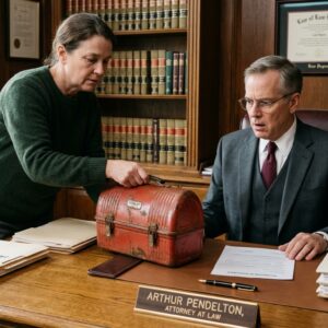 The Poor Woman Refused The Millionaire’s Inheritance. Then She Placed An Old Lunchbox On The Lawyer’s Table