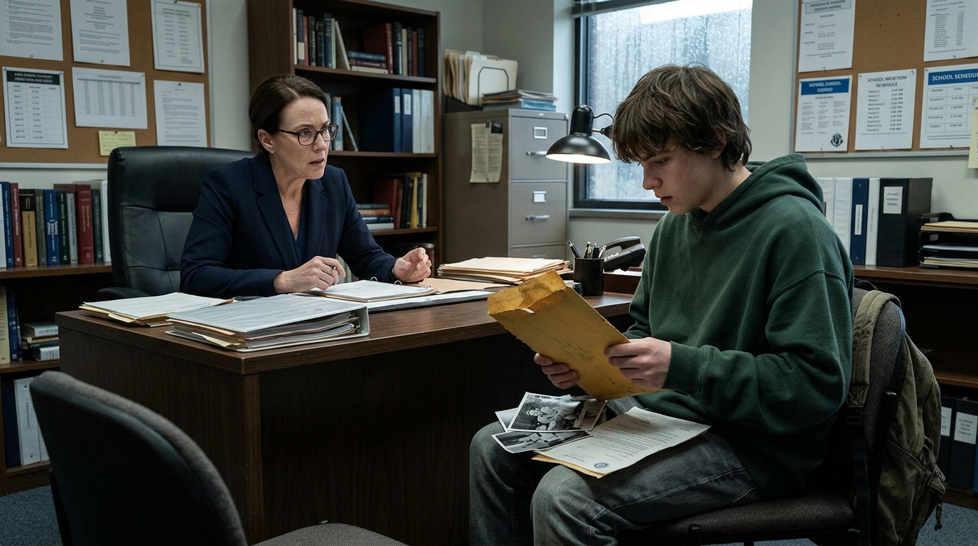 The Principal Expelled The Quiet Boy. Then His Dead Mother’s Envelope Exposed The Secret He Had Buried For Years