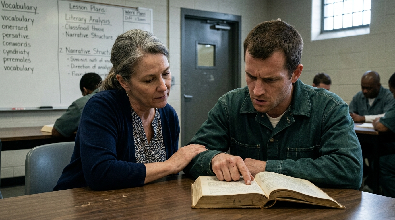 The Prison Teacher Believed In Second Chances. Then An Inmate Read One Sentence That Proved His Murder Case Was Wrong