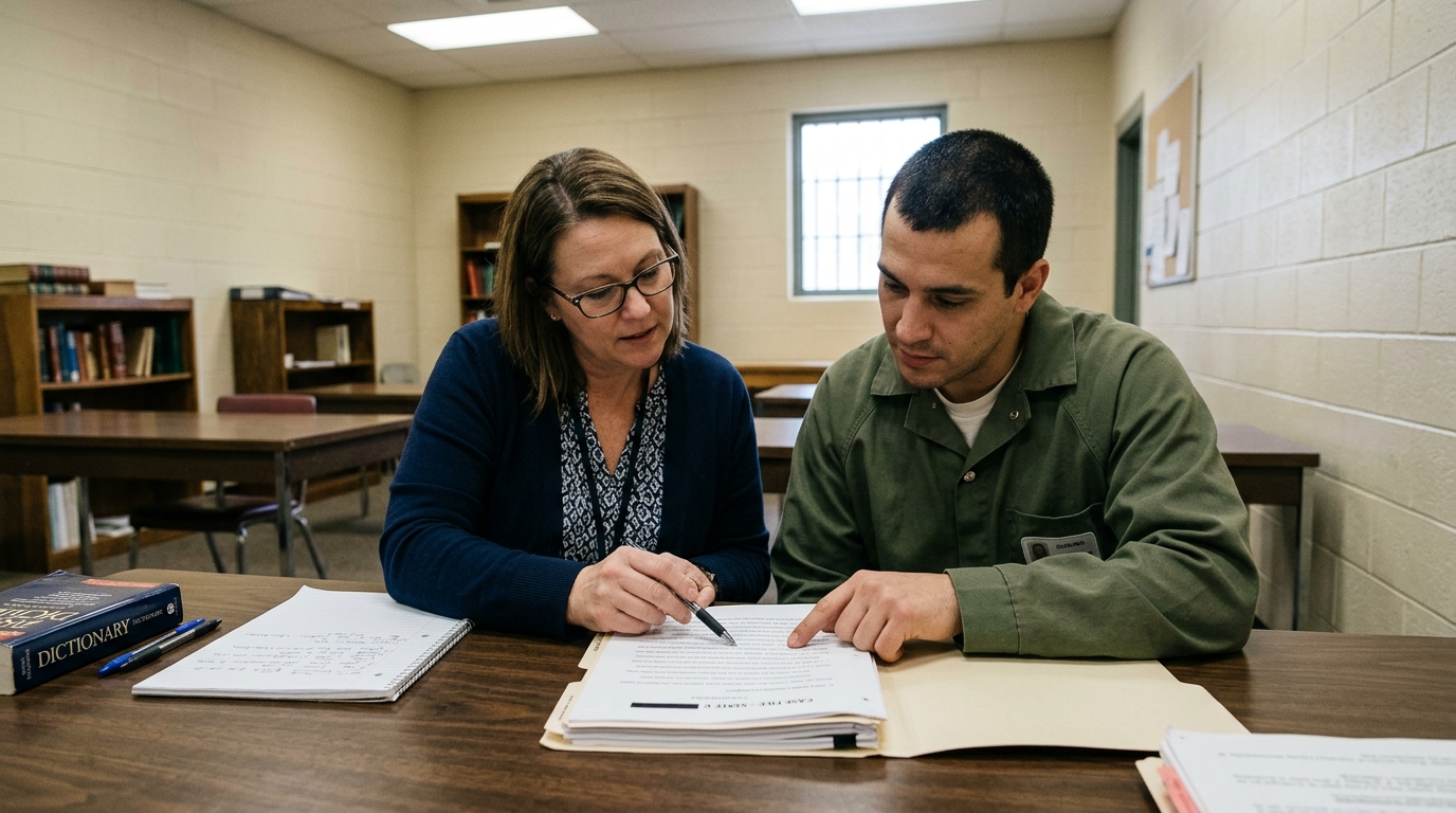The Prison Teacher Helped An Inmate Read His Own Case. Then One Sentence Cleared His Name