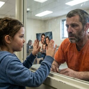 The Prisoner Never Spoke For Ten Years. Then A Little Girl Pressed A Photograph Against The Glass And Called Him Dad