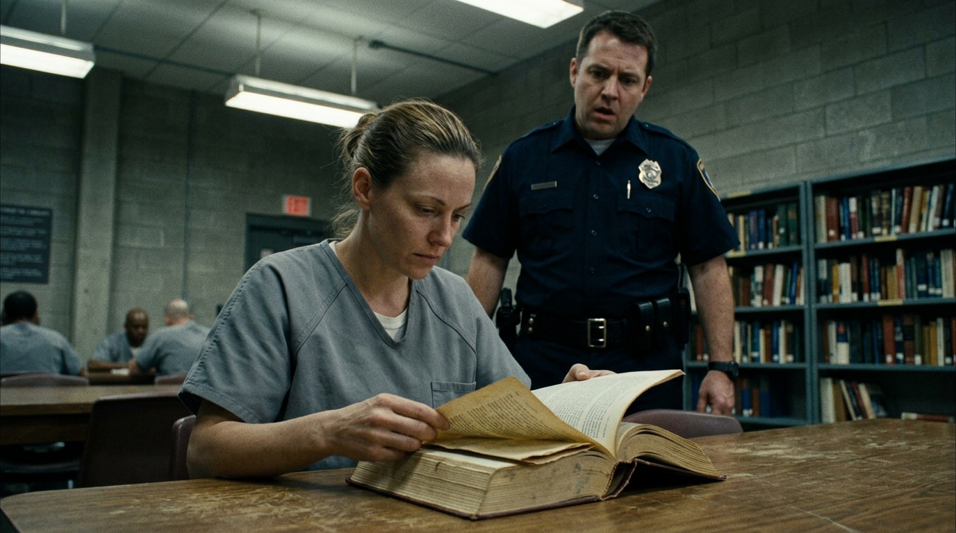 The Prisoner Read The Same Law Book Every Day. Then The Officer Learned Her Father Hid Evidence Between Its Pages