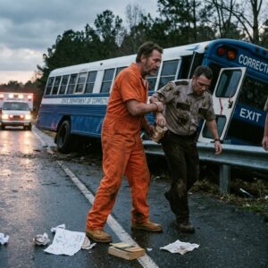 The Prisoner Saved The Guards Instead Of Escaping. Then They Learned He Had Seen The Crash Coming Before The Bus Even Left