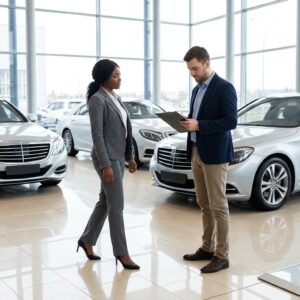 The Salesman Refused To Show The Woman A Luxury Car. Then The Dealership Owner Rushed In And Called Her Mrs. Carter