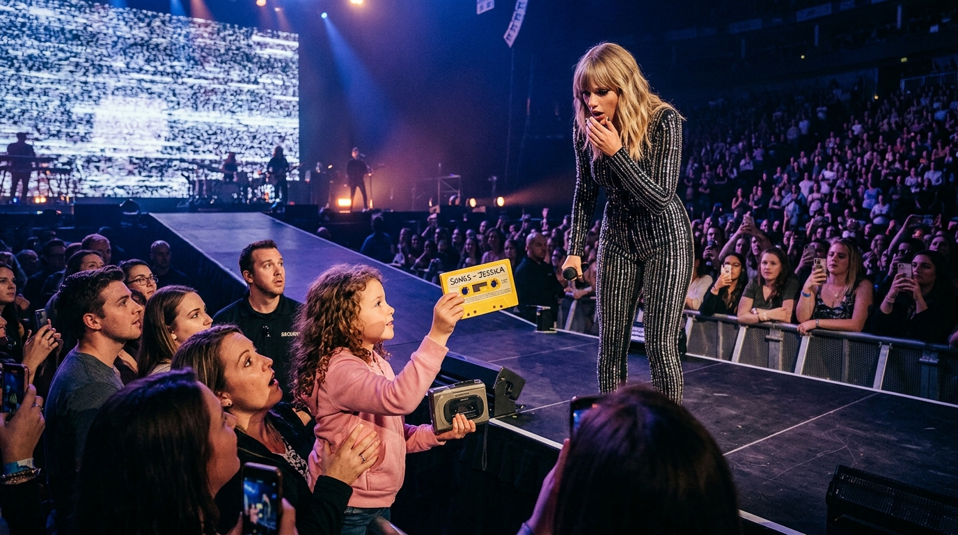 The Singer Stopped Her Concert. Then A Little Girl’s Cassette Exposed Who Really Wrote Her Biggest Song