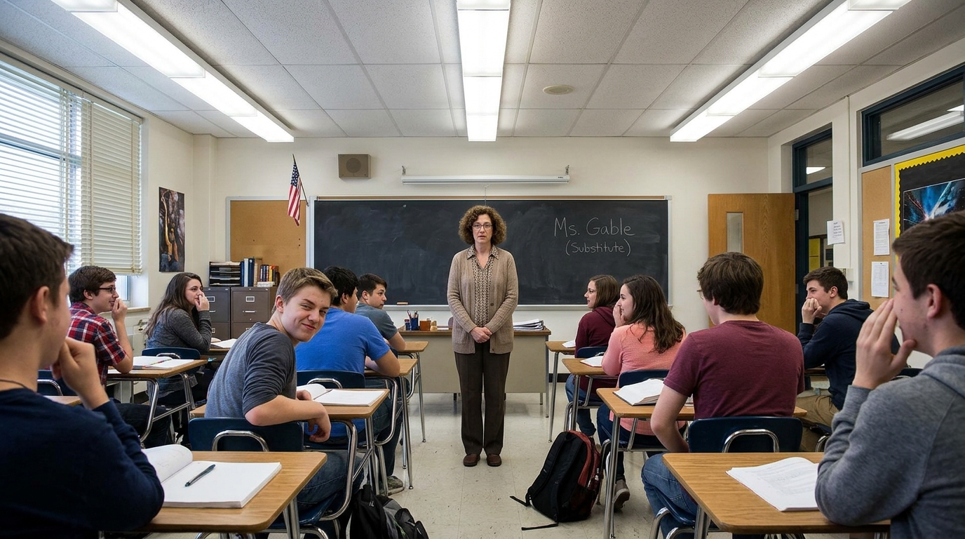 The Students Mocked The Substitute Teacher. Then The Principal Saw Her Name And Turned Pale