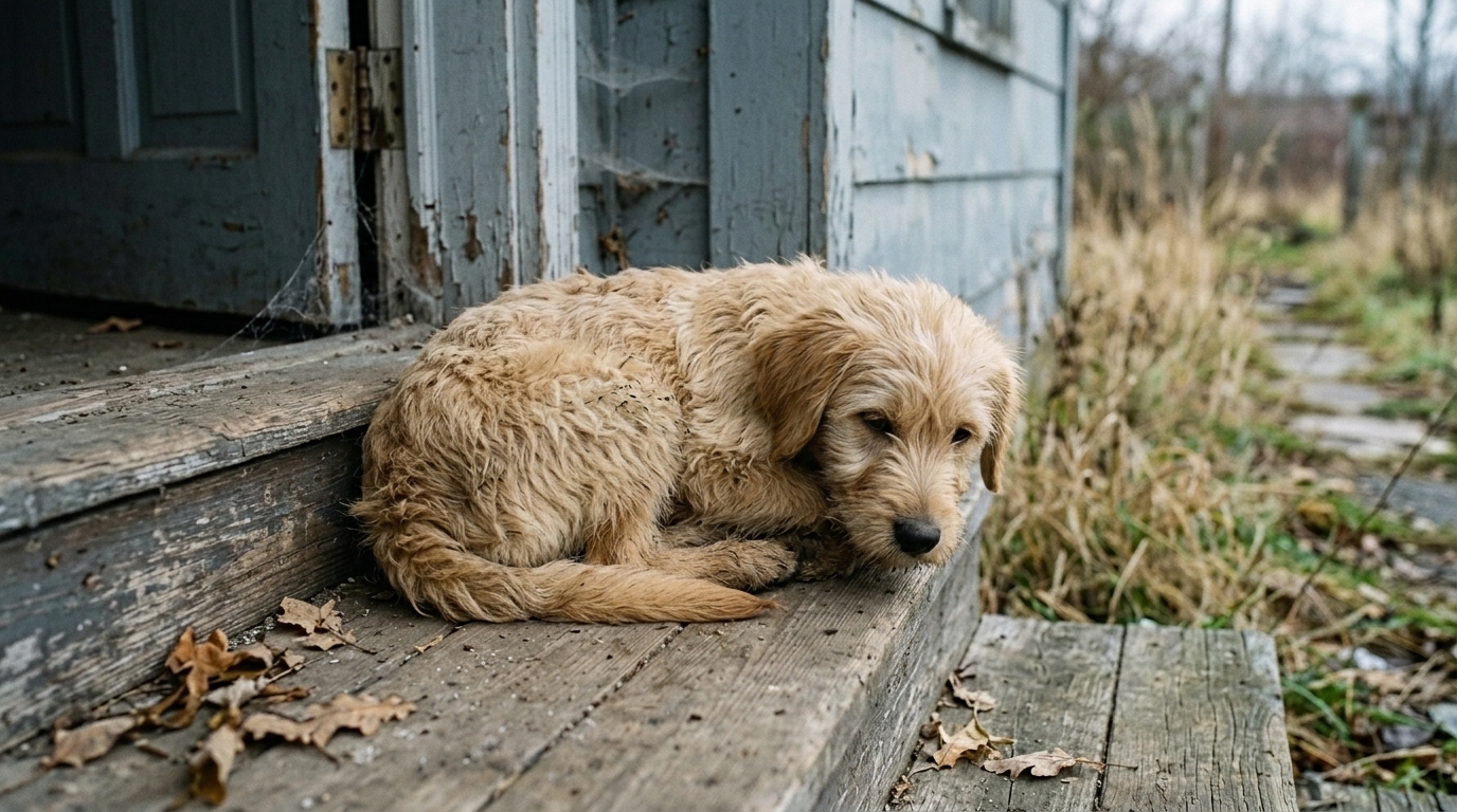 Puppy Discovering a Toy Basket
