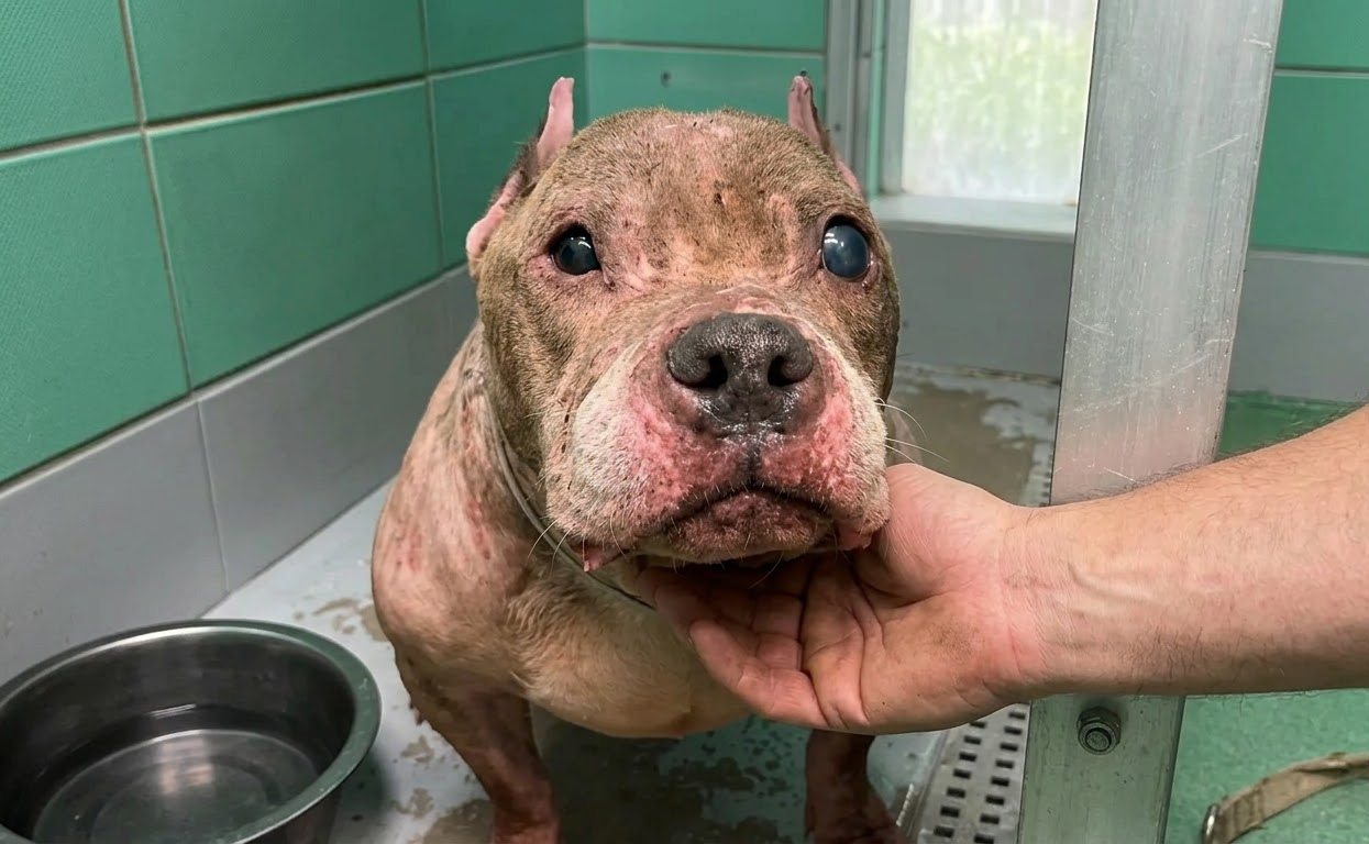 She Walked Into the Shelter Carrying a Toy, Leaving Years of Neglect Behind