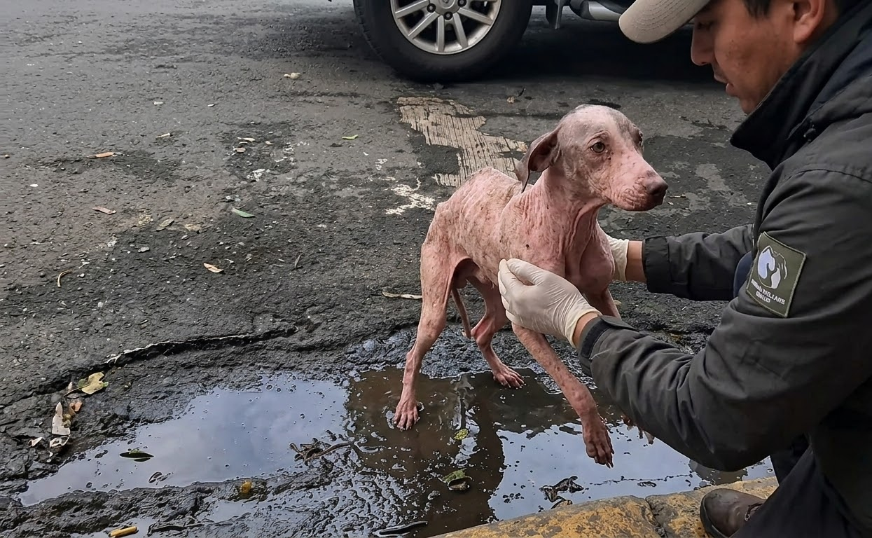 He Collapsed on a Rain-Soaked Road, Then Help Finally Reached Him
