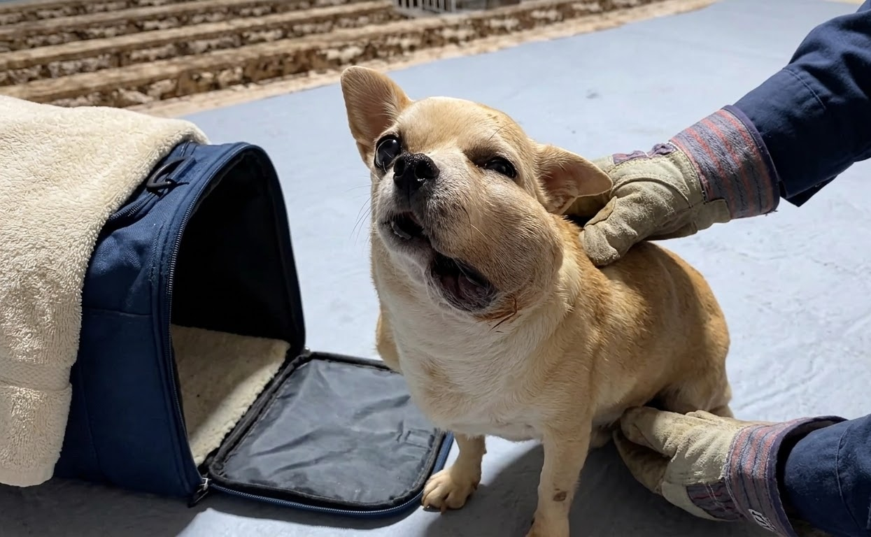 A Small Dog Faced a Terrifying Illness, Yet He Still Reached Toward People
