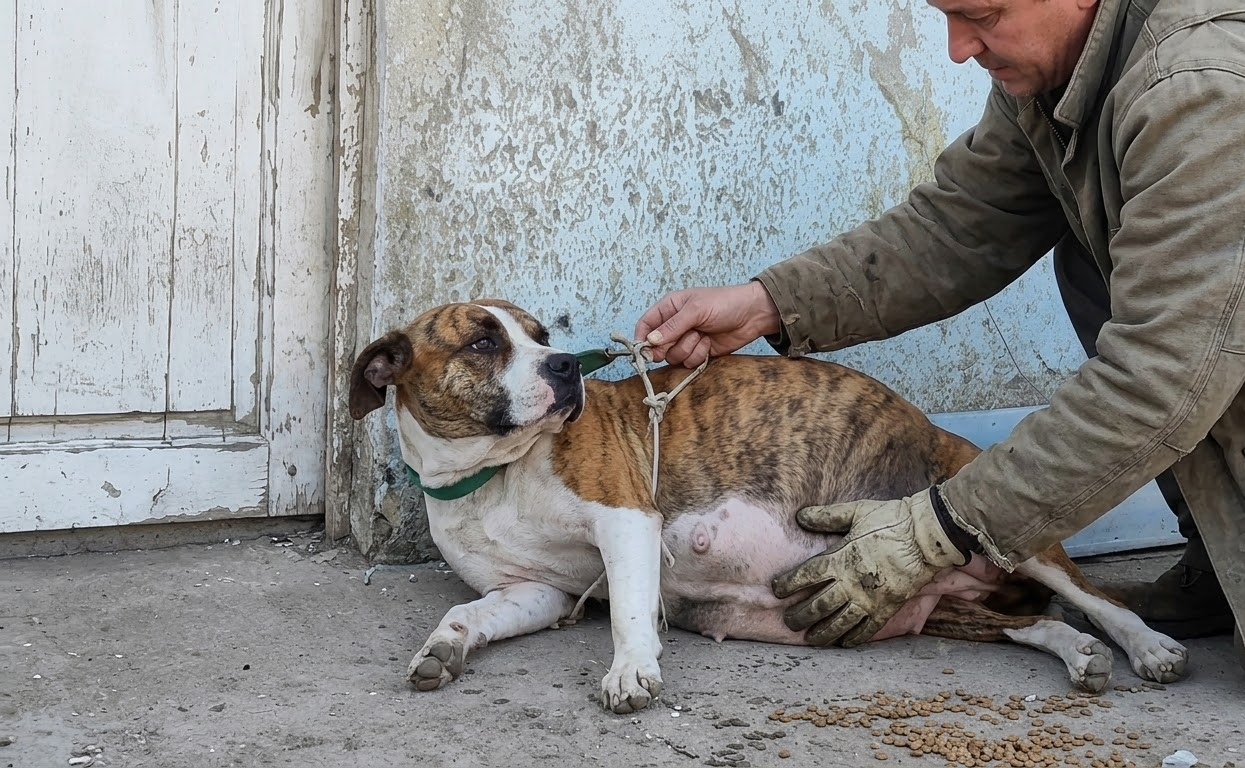 A Weak Dog Could Barely Lift Her Head, but Her Condition Could No Longer Be Overlooked