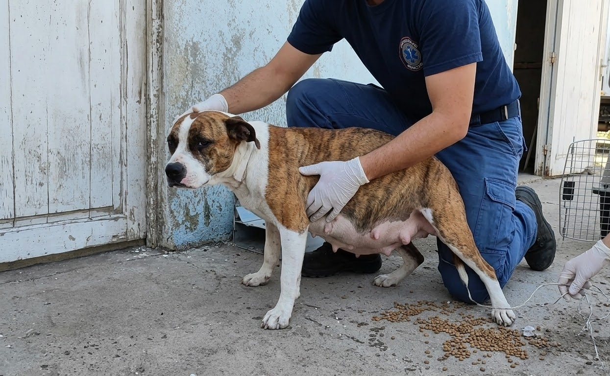 A Weak Dog Could Barely Lift Her Head, but Her Condition Could No Longer Be Overlooked