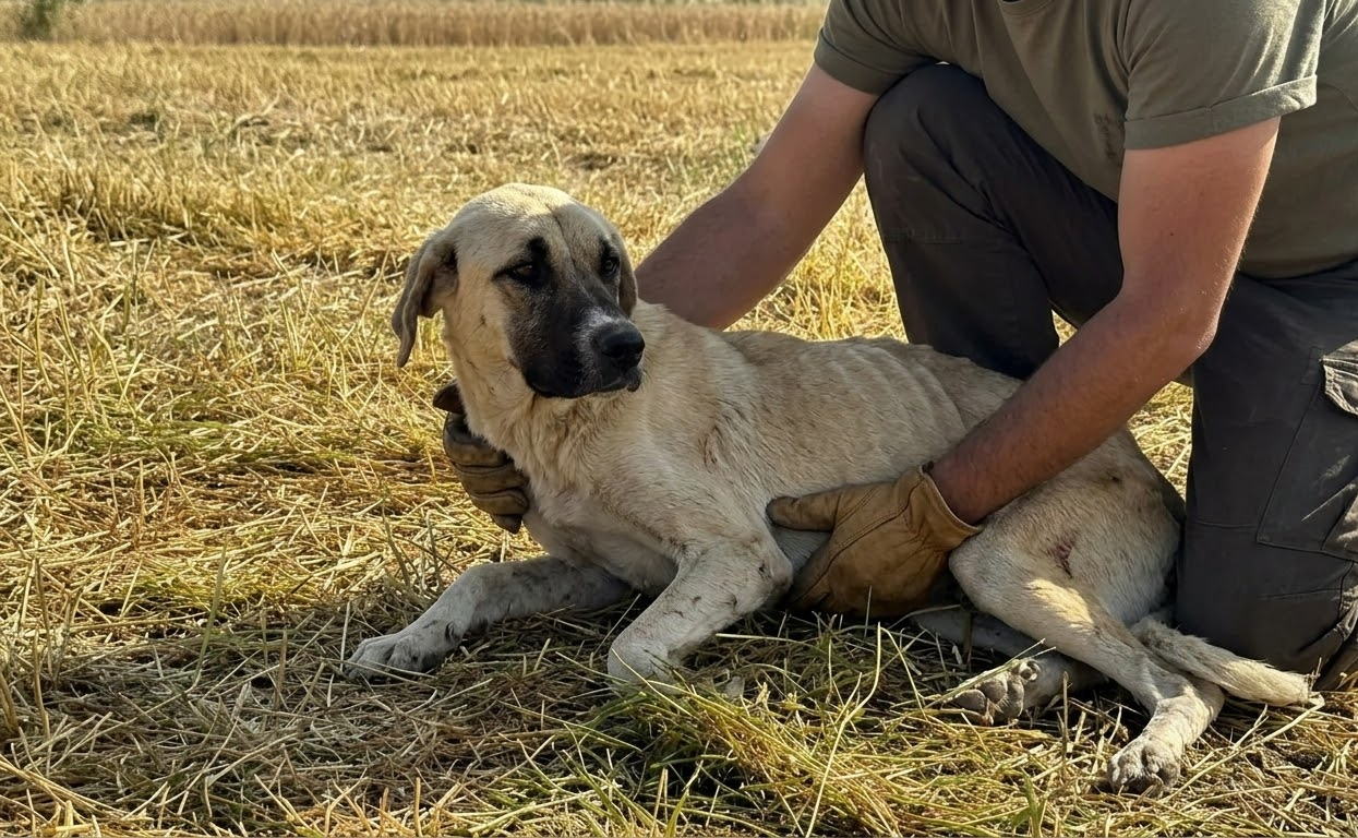 She Could Barely Lift Her Head in the Grass—But Someone Stopped in Time