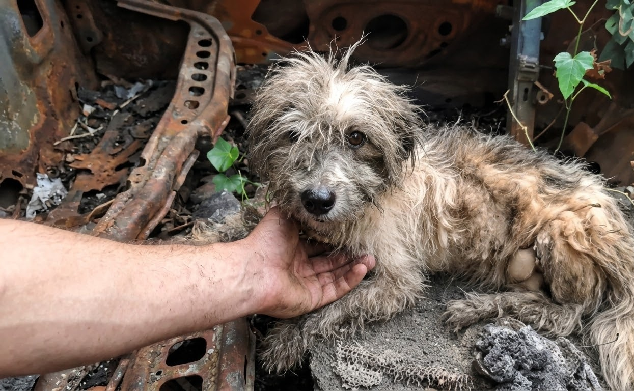 She Rose From Beside the Wreckage and Followed the First Person Who Offered Help
