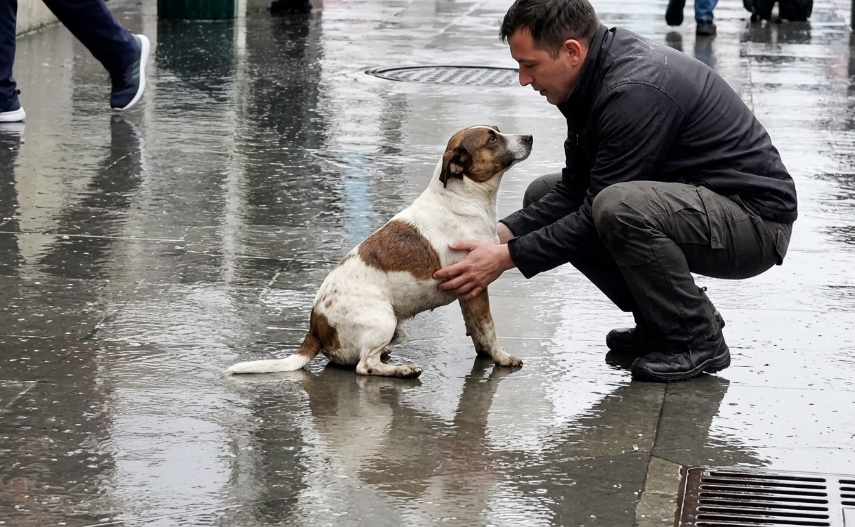 Shane Had Nowhere to Escape the Rain—Until Help Finally Reached Him