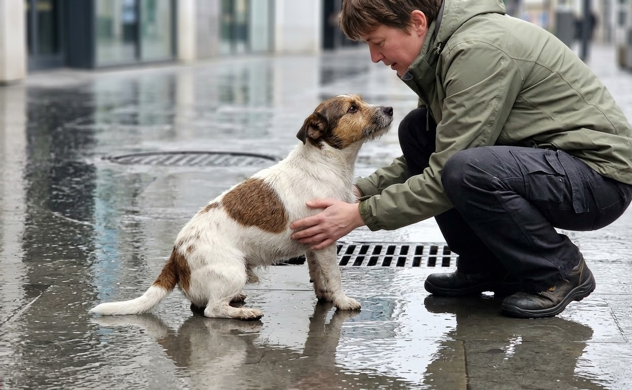 Shane Had Nowhere to Escape the Rain—Until Help Finally Reached Him