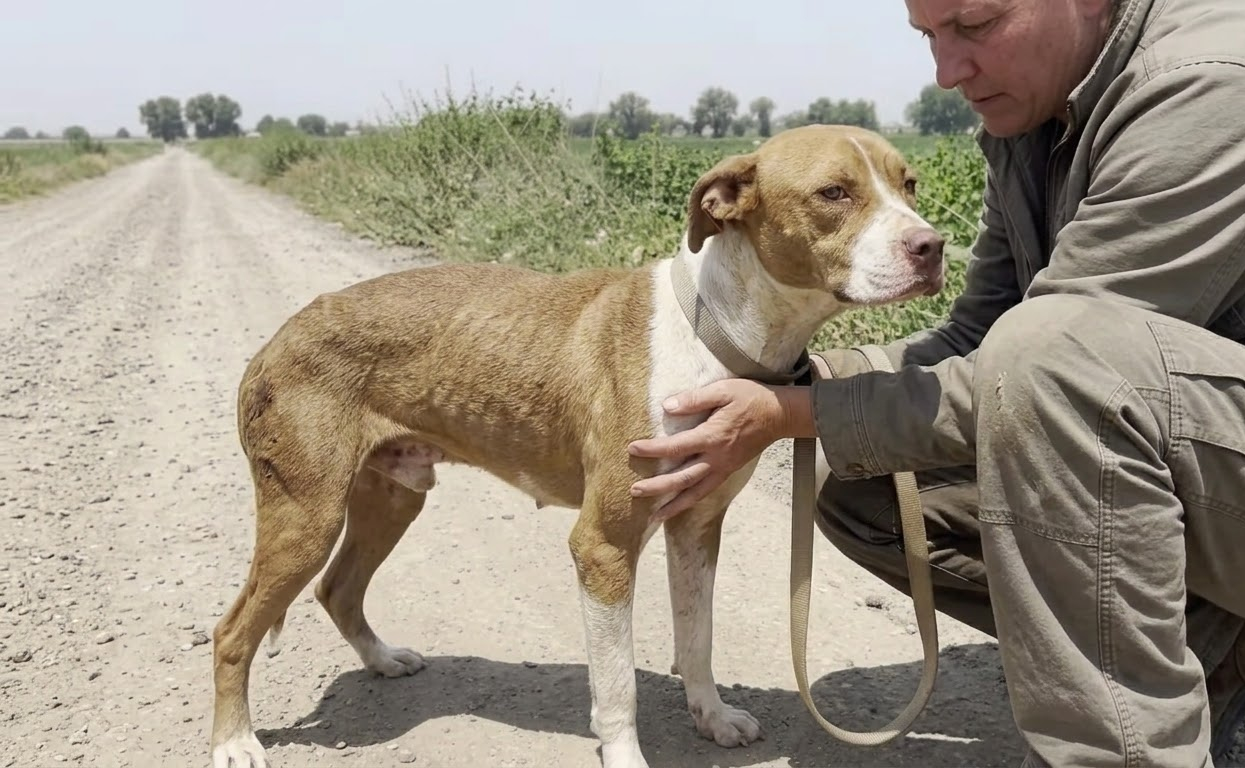Every Step Hurt, but This Roadside Dog Had Not Given Up