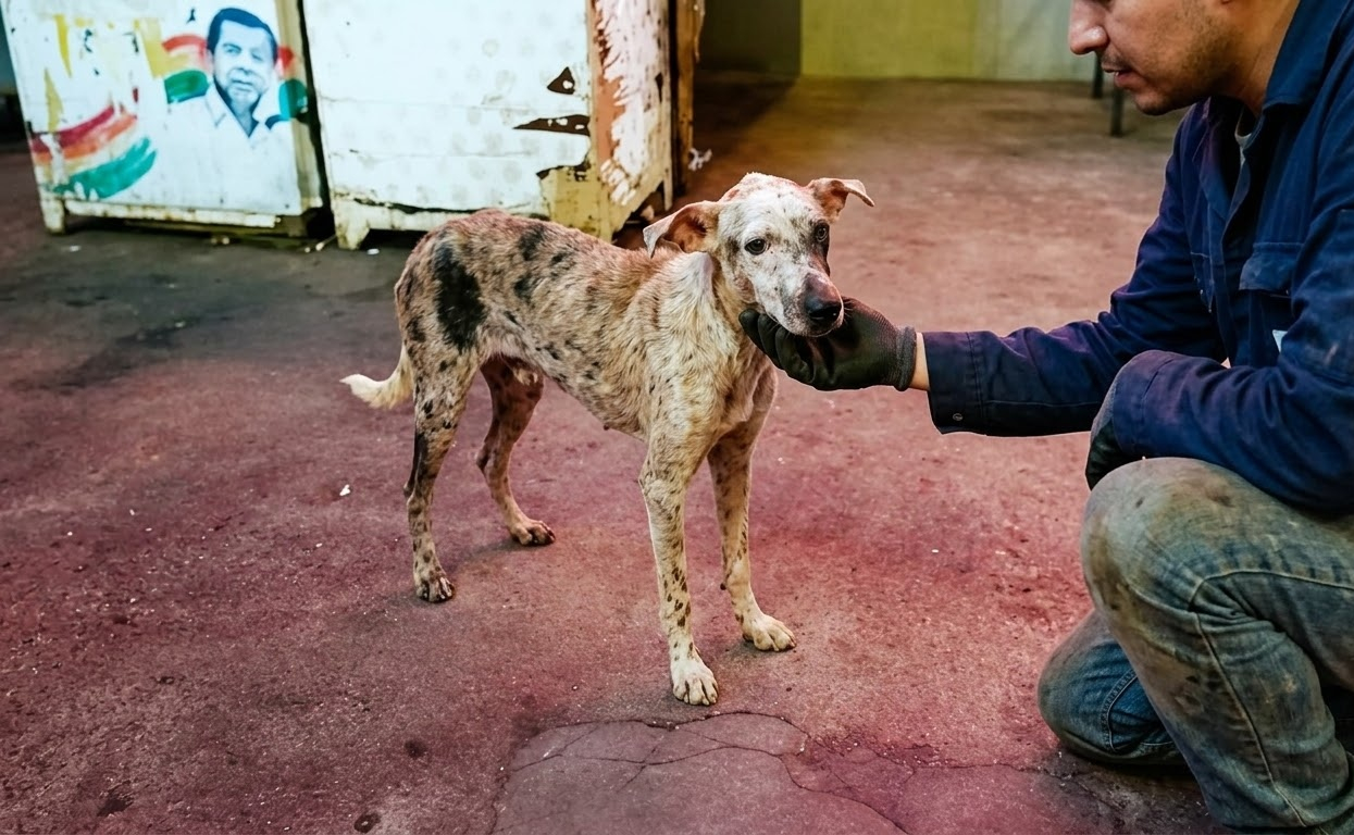 He Kept Running From Help Until Patience Finally Brought Him to Safety