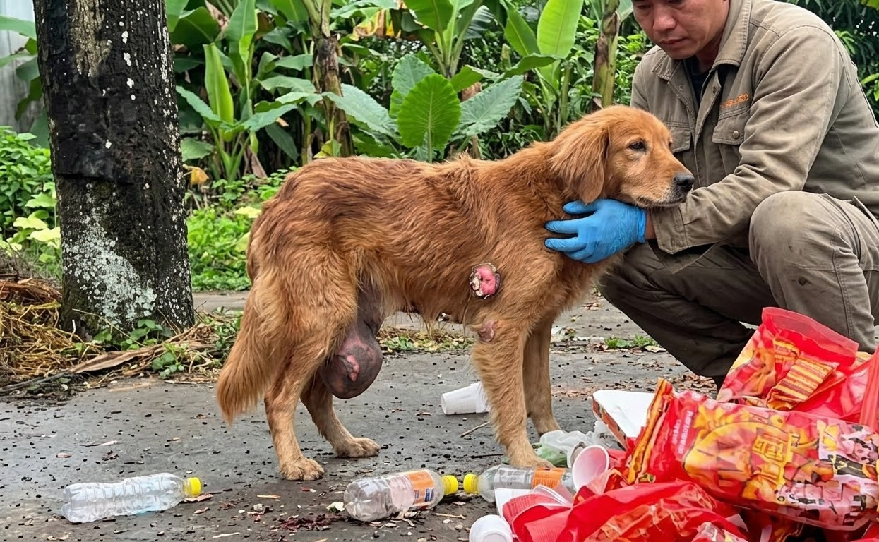 He Was Searching Garbage for Food While Quietly Living With Pain