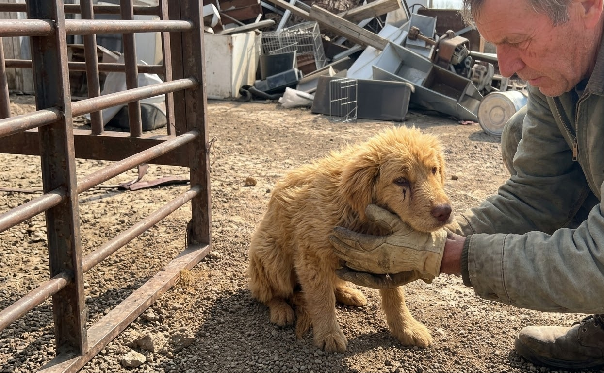 A Puppy Who Could Only Drag Himself Forward Found Freedom on Two Small Wheels