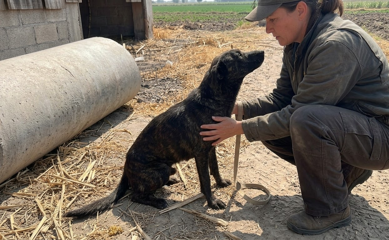 An Injured Stray Could Barely Move, but Her Puppies Still Needed Their Mother