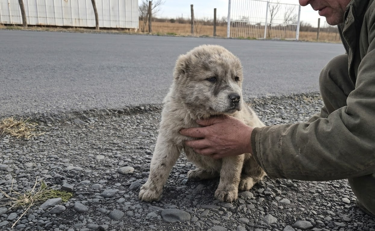 He Could Barely Move Beside the Highway, but One Stranger Finally Saw Him