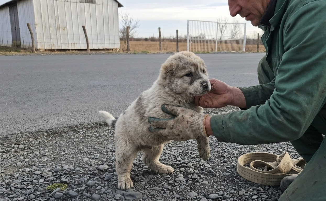 He Could Barely Move Beside the Highway, but One Stranger Finally Saw Him